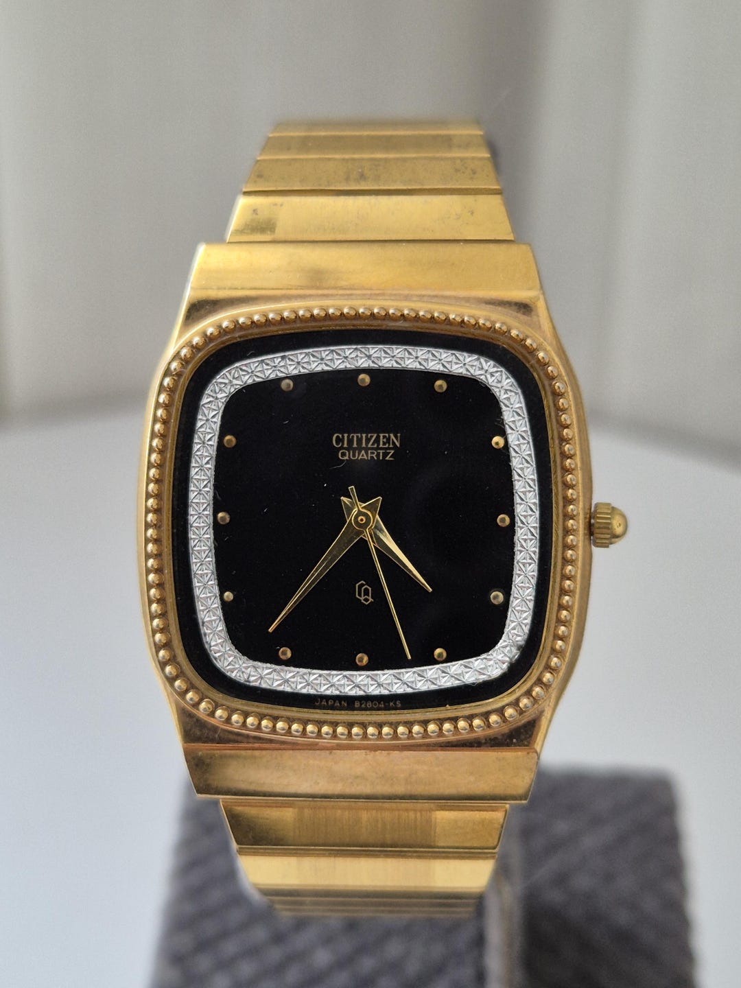Citizen Vintage Japan Gold Quartz Tank Dress Watch Running il_fullxfull.6868605672_b4kq.jpg main image 4