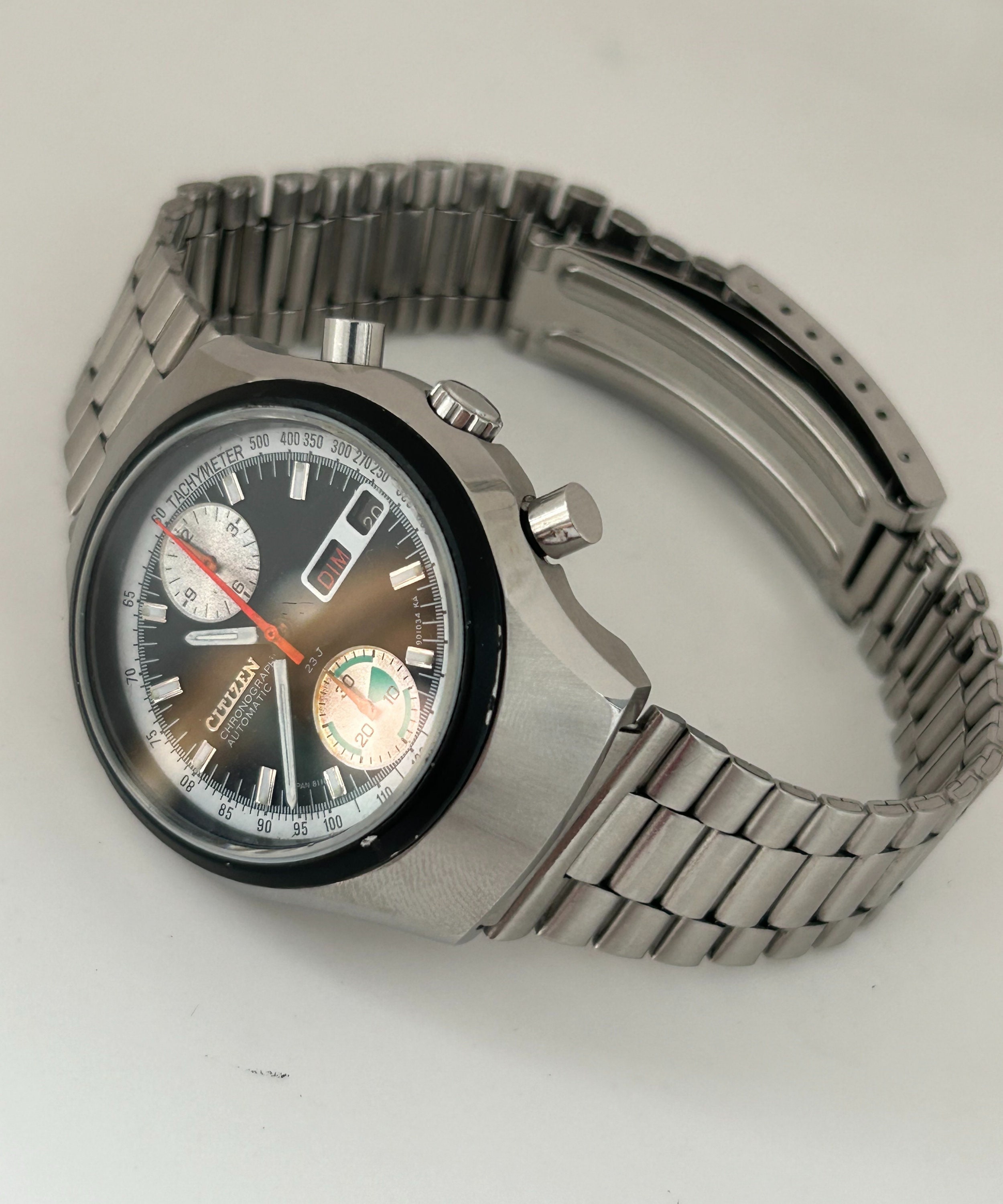 Rare Vintage CITIZEN 67-9020 Automatic Chronograph Fly-back Rare Vintage CITIZEN 67-9020 Automatic Chronograph Fly-back
