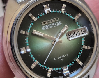 Seiko Automatic Watch Baby Monaco 7019-5000 , 1970s Vintage
