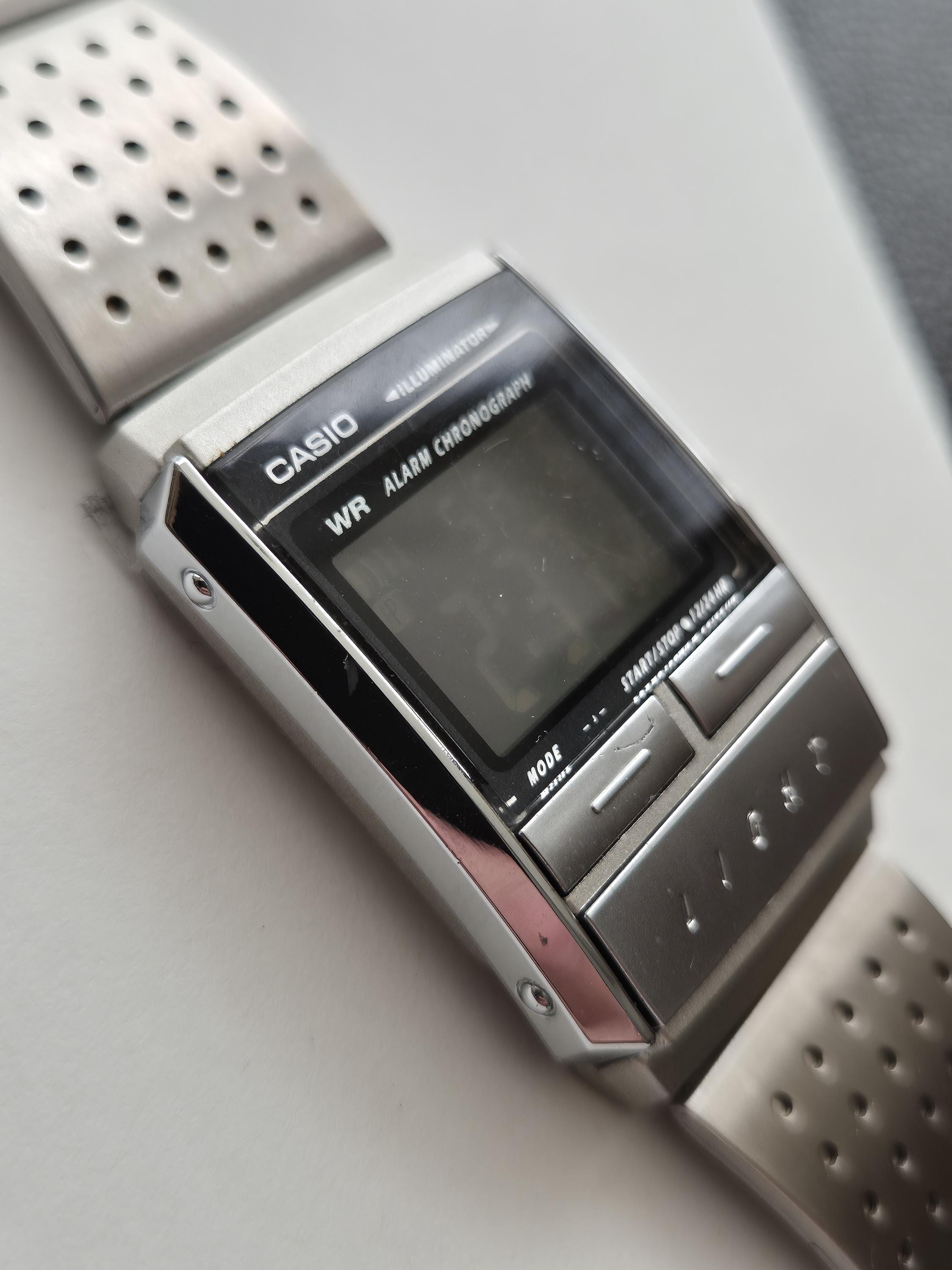 Rare Vintage Casio A 200 Digital LCD Watch, Japan Modul-1604, NOS