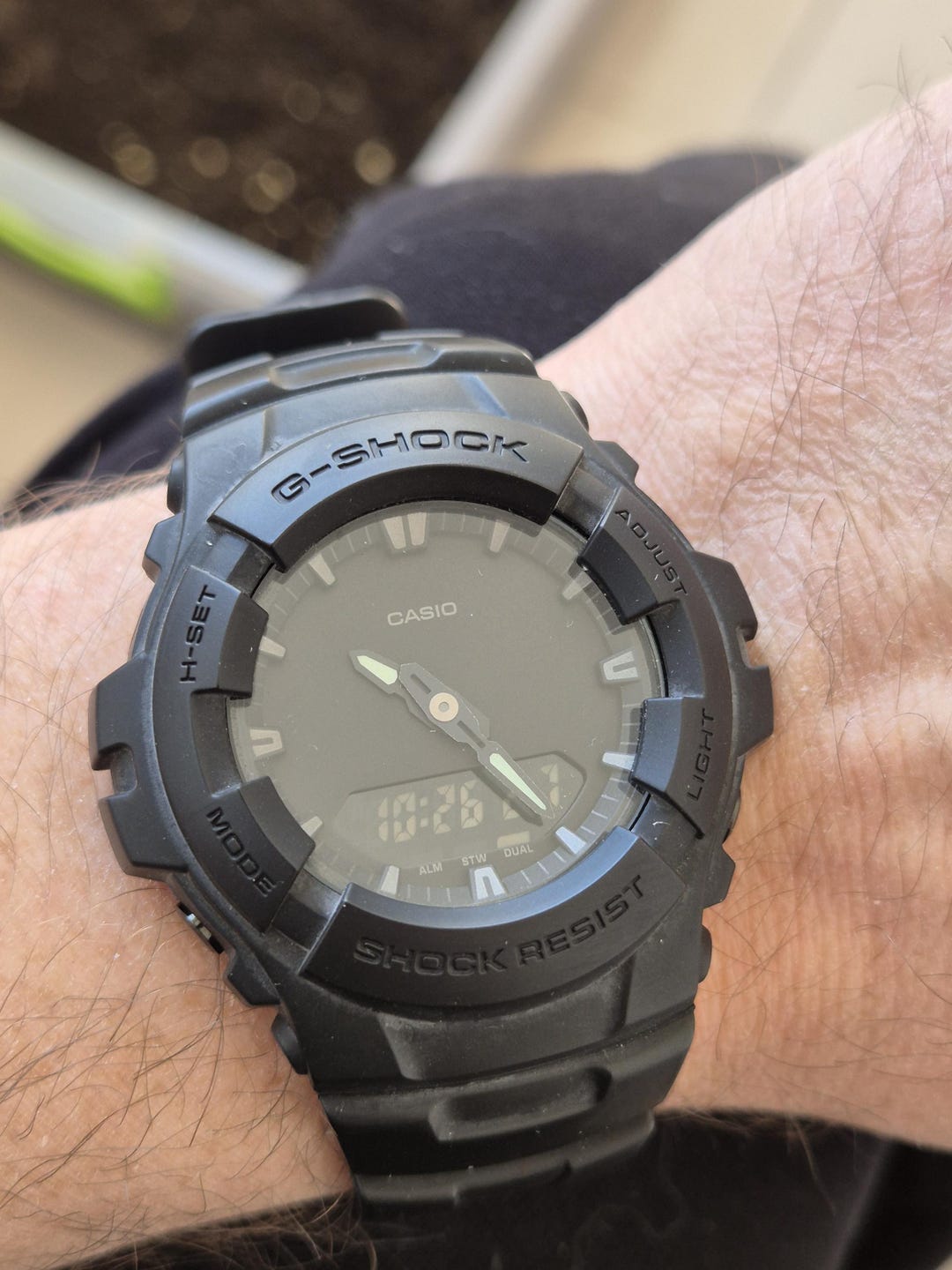 Rare Vintage Casio G-shock Quartz Men's,womens Watch- G-100bb