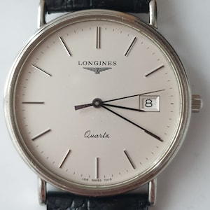 Amazing Longines Les Grandes Classiques Collection 1987,Ultra Rare Minimalist Dress Watch, Unisex,Best Gift For Him/Her,NOS condition