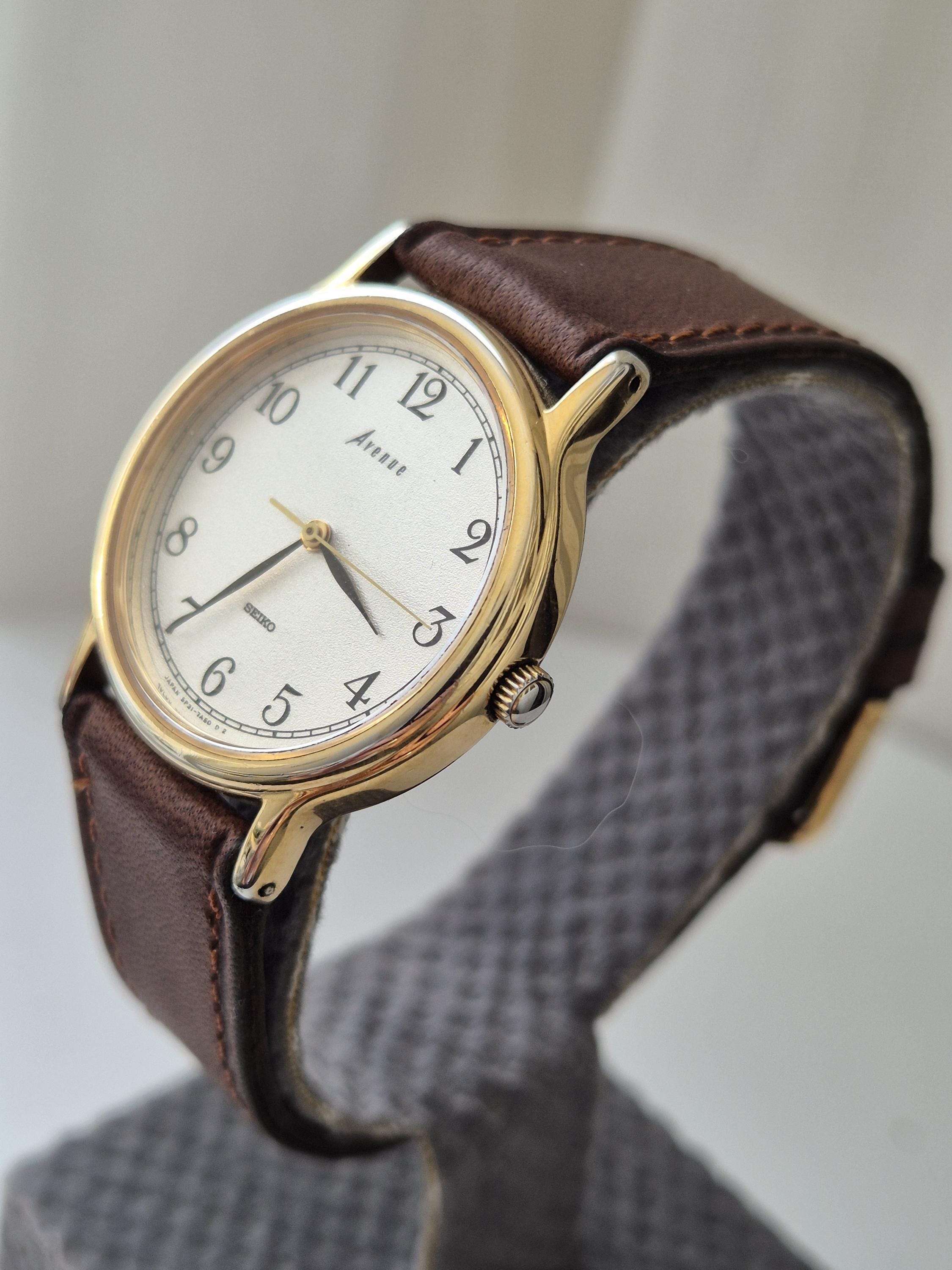 超希少 スイープ運針 SEIKO AVENUE Vintage 80s. 超希少 スイープ運針 SEIKO AVENUE Vintage 80s. - メルカリ