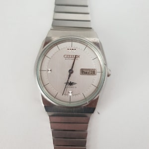 CITIZEN Automatic  Eagle 7 Vintage Watch , Minimalist Elegant Dress Japan Wristwatch