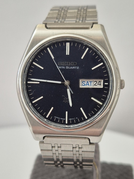 Rare Vintage Seiko King Seiko Twin Quartz 9923-801A 1970s