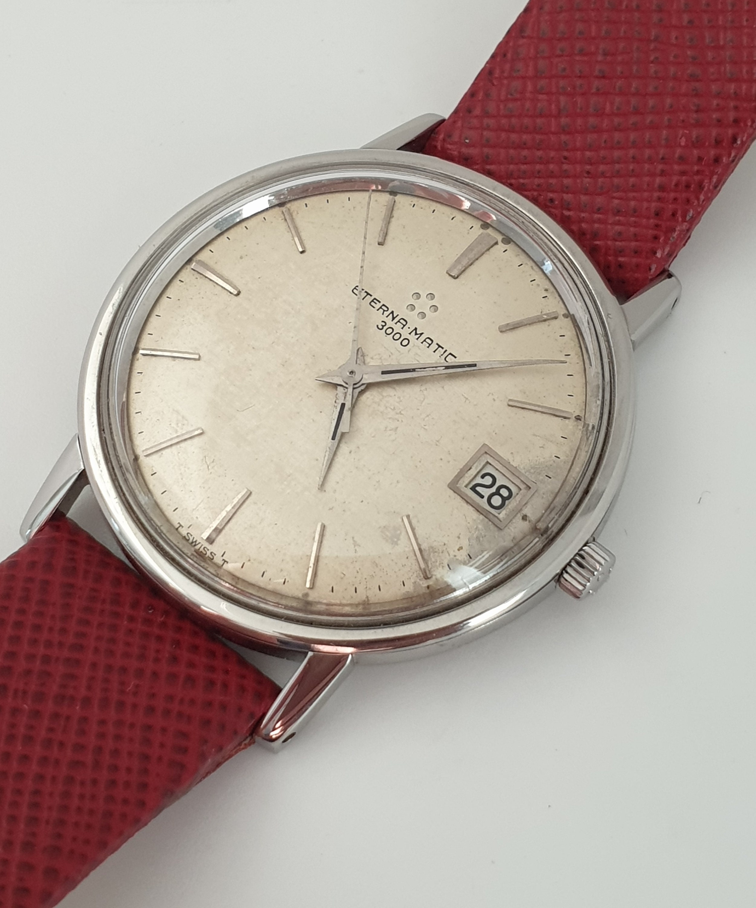 Rare Vintage Eterna Matic 3000 Automatic Swiss Watch, 1960s - Etsy
