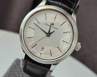 Vintage Maurice Lacroix Women Watch Quartz LC1026 Gift for Mothers swiss Made Elegant Timepieces nos Condition Minimalist Wristwatch Etsy