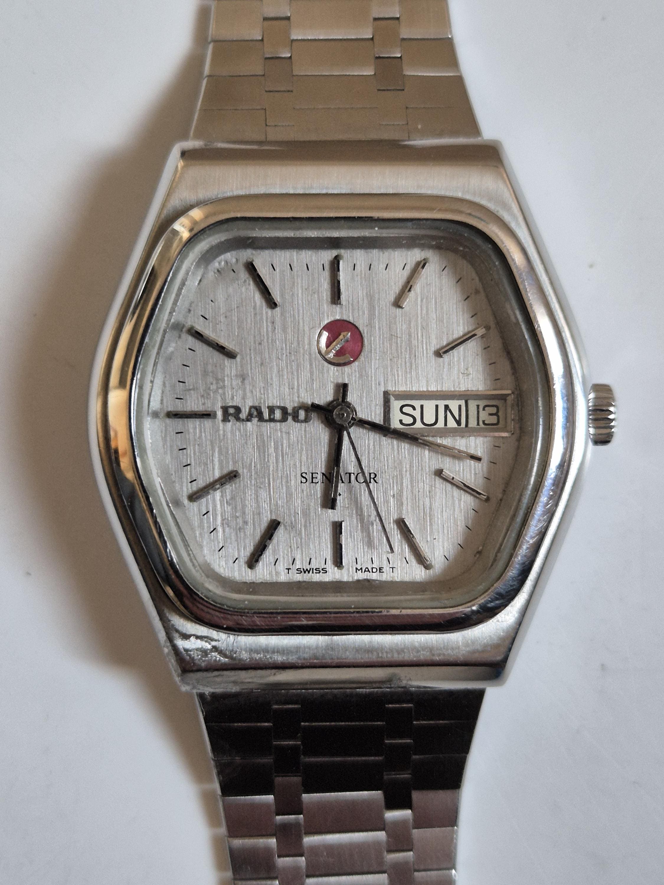 Rado Automatic Watch Senator Exclusive Stainless Steel Swiss Rado Automatic Watch Senator Exclusive Stainless Steel Swiss