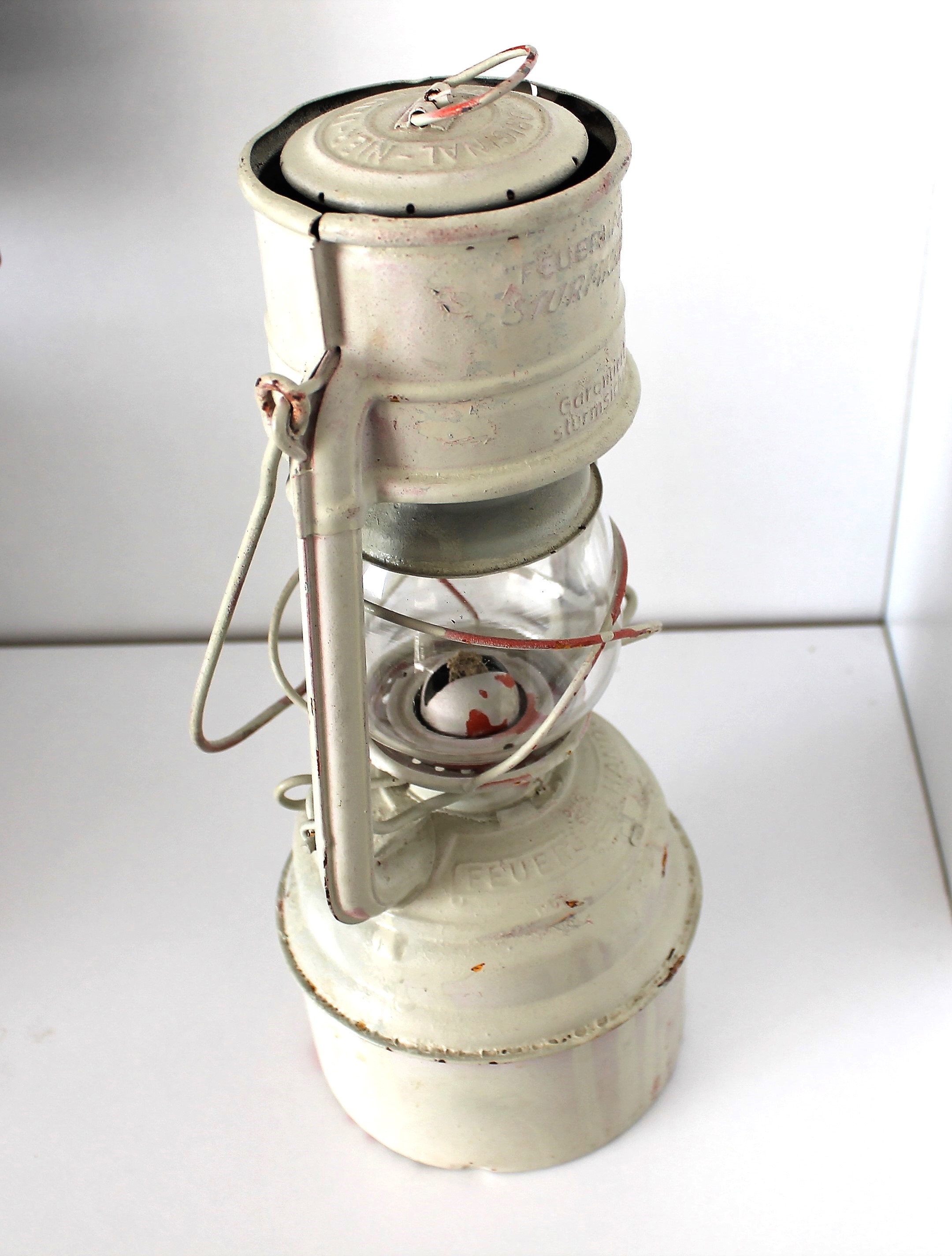 Vintage Feuerhand 276 Oil Lantern Made in Germanykerosene Oil Etsy