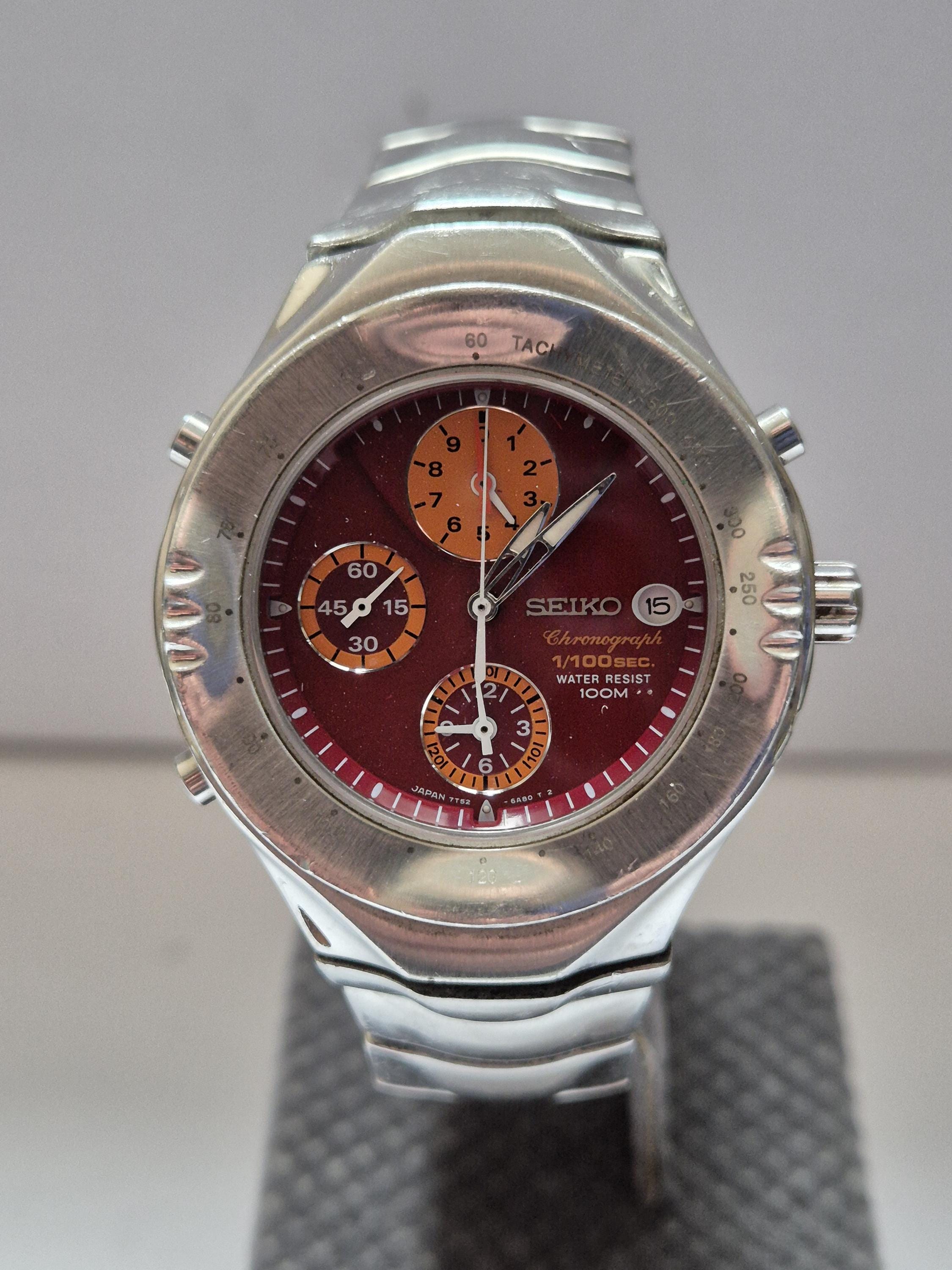 Vintage Seiko Chronograph, Giugiaro Design, Macchina Sportiva - Etsy