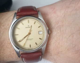 Edox Watch Unisex Model Acapulco 70065 2551 Vintage Minimalist Dress Watch NOS Condition best Gift for Mothers Day Etsy UK