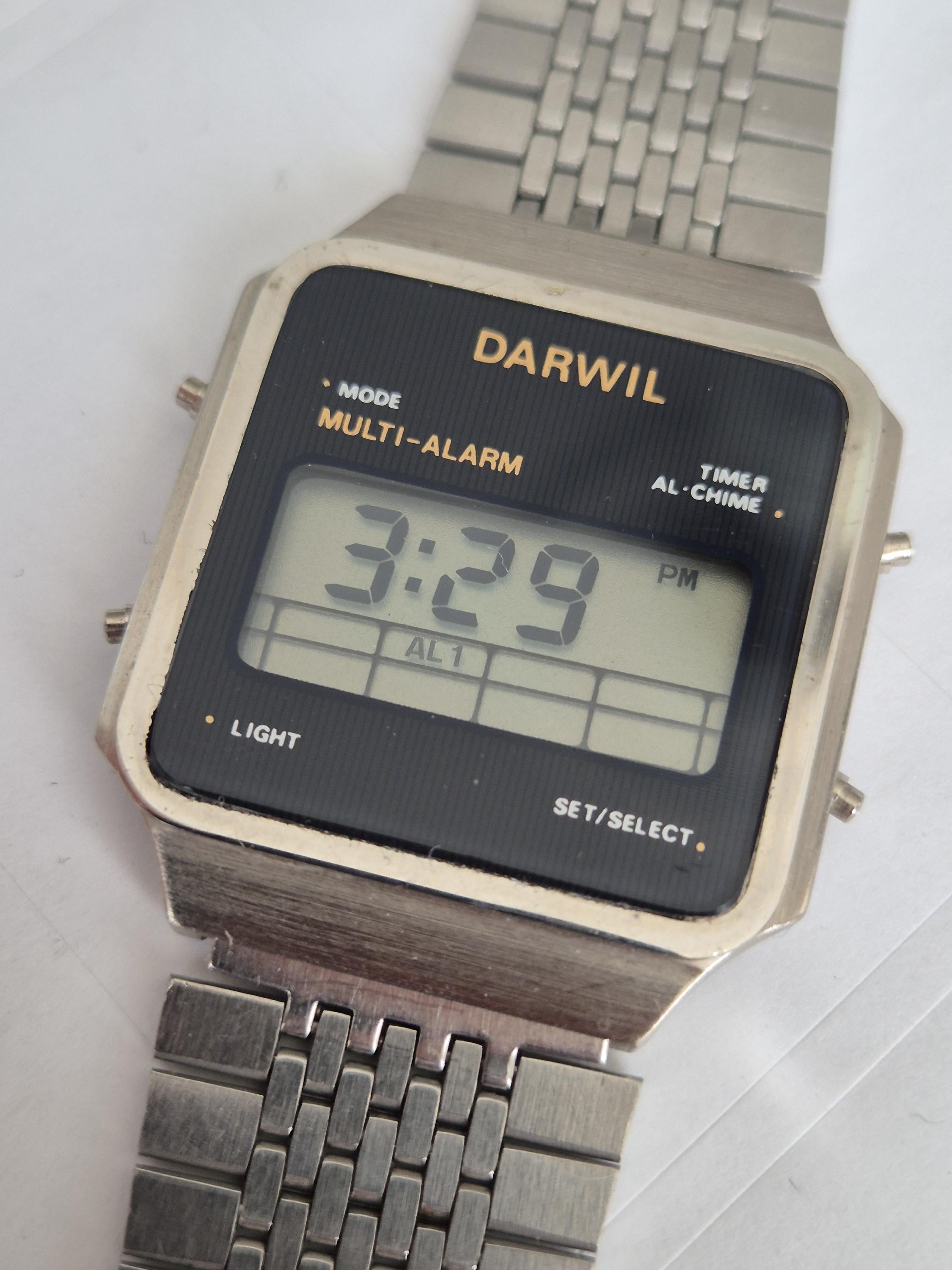Ravel - Orologio al Quarzo Analogico-Digitale da Uomo 5ATM con Luce - RDT.2F - Giallo