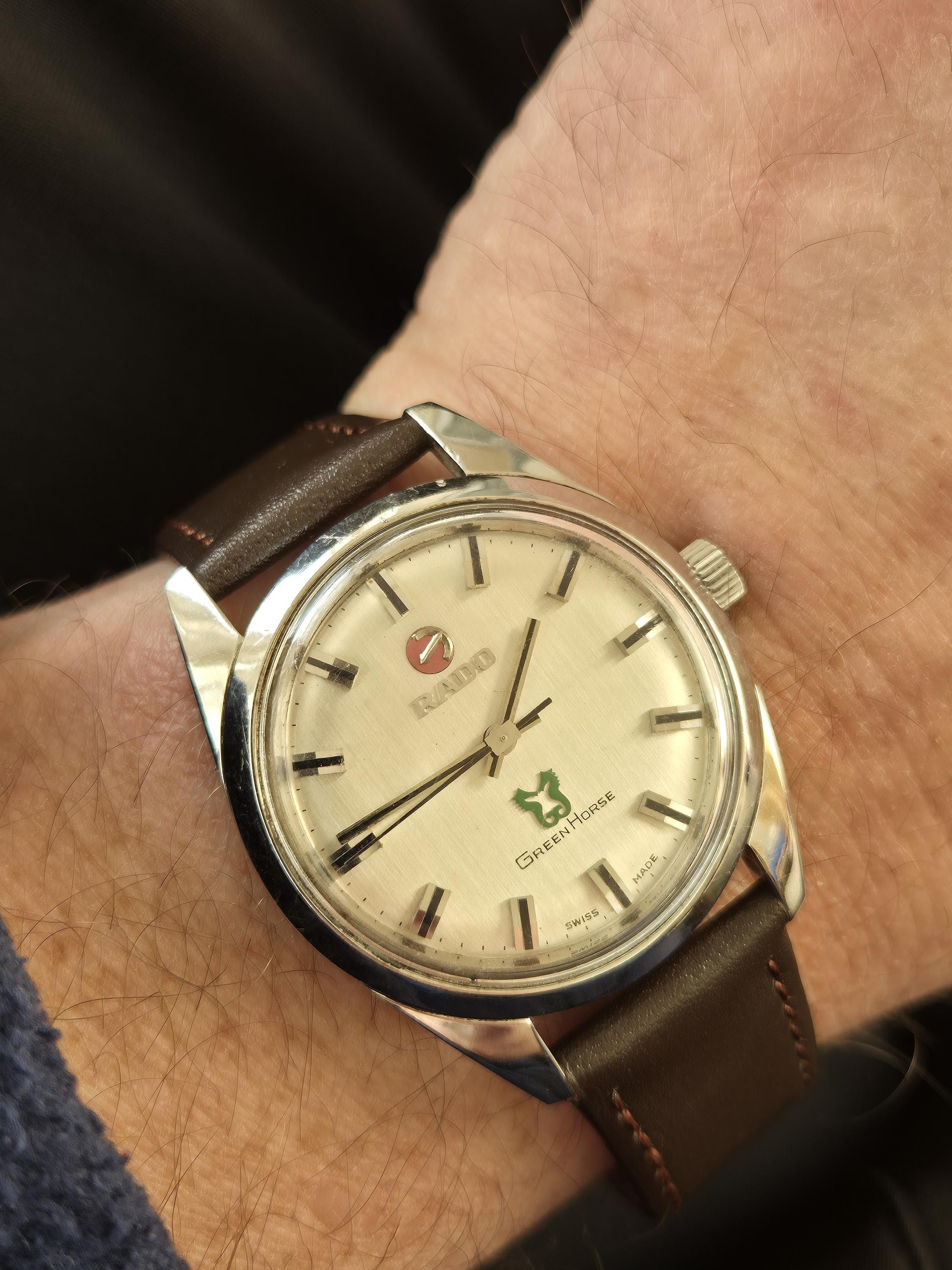 Vintage Rado Green Horse Automatic Watch -iconic 1960s ,swiss