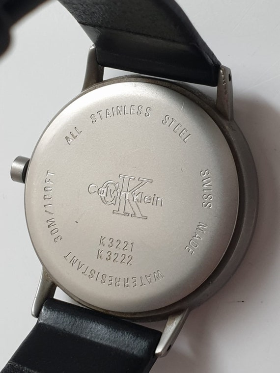 Calvin Klein Minimalist Vintage Dress Wristwatch K3221 K3222 Swiss Made Best Gift Idea for Mother s Day Etsy Norway