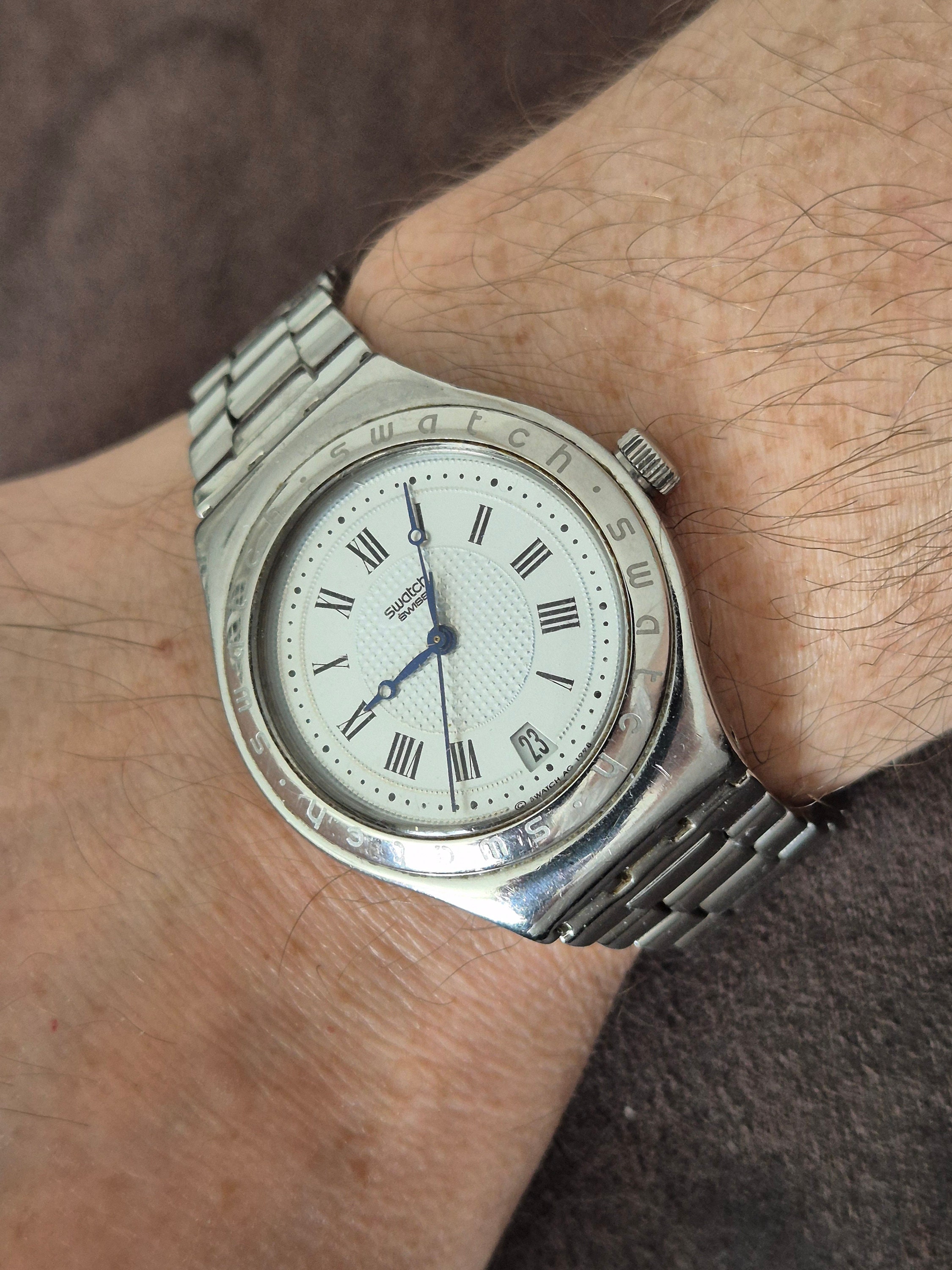 Rare Swatch Irony Automatic HERACLES YAS403 Vintage 1998,all Rare Swatch Irony Automatic HERACLES YAS403 Vintage 1998,all