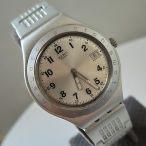 Vintage Swatch Irony Alumium Quartz Watch AG 2002,Collection Swiss Wristwatches,Gift For Friends,All Original