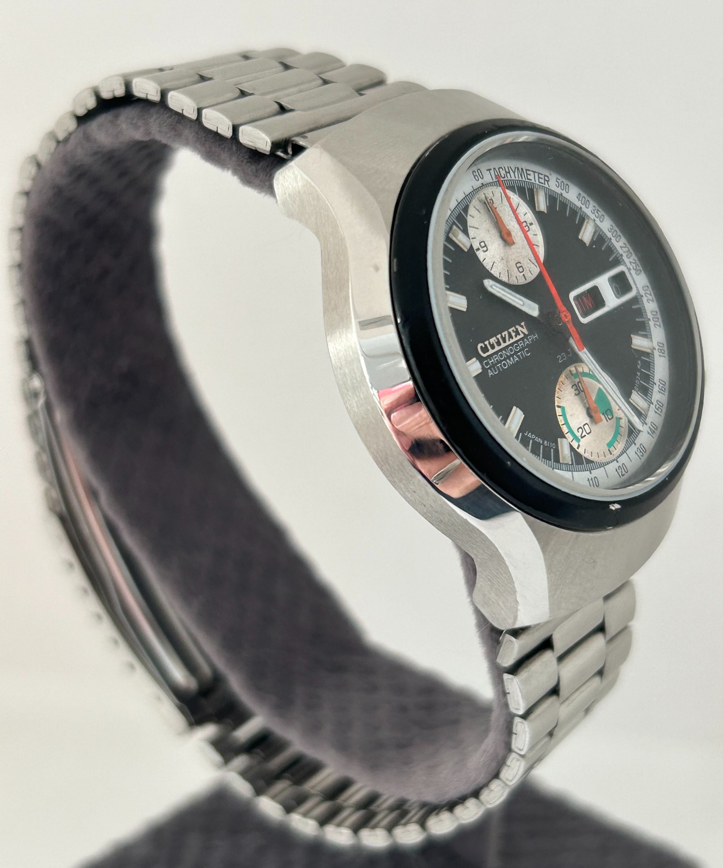 Rare Vintage CITIZEN 67-9020 Automatic Chronograph Fly-back Rare Vintage CITIZEN 67-9020 Automatic Chronograph Fly-back