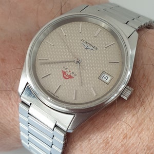 Great Longines Automatic Wristwatch Turkish State Railways,Vintage 1970&#39;s  Rare Minimalist Dress Watch, Best Gift For Him/Her,NOS condition