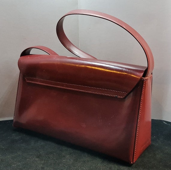 Vintage Coccinelle Red Leather Women Shoulder Handmade Bag, Italian Made  Bag for Women,nos Bag,italian Cognac Bag - Etsy UK
