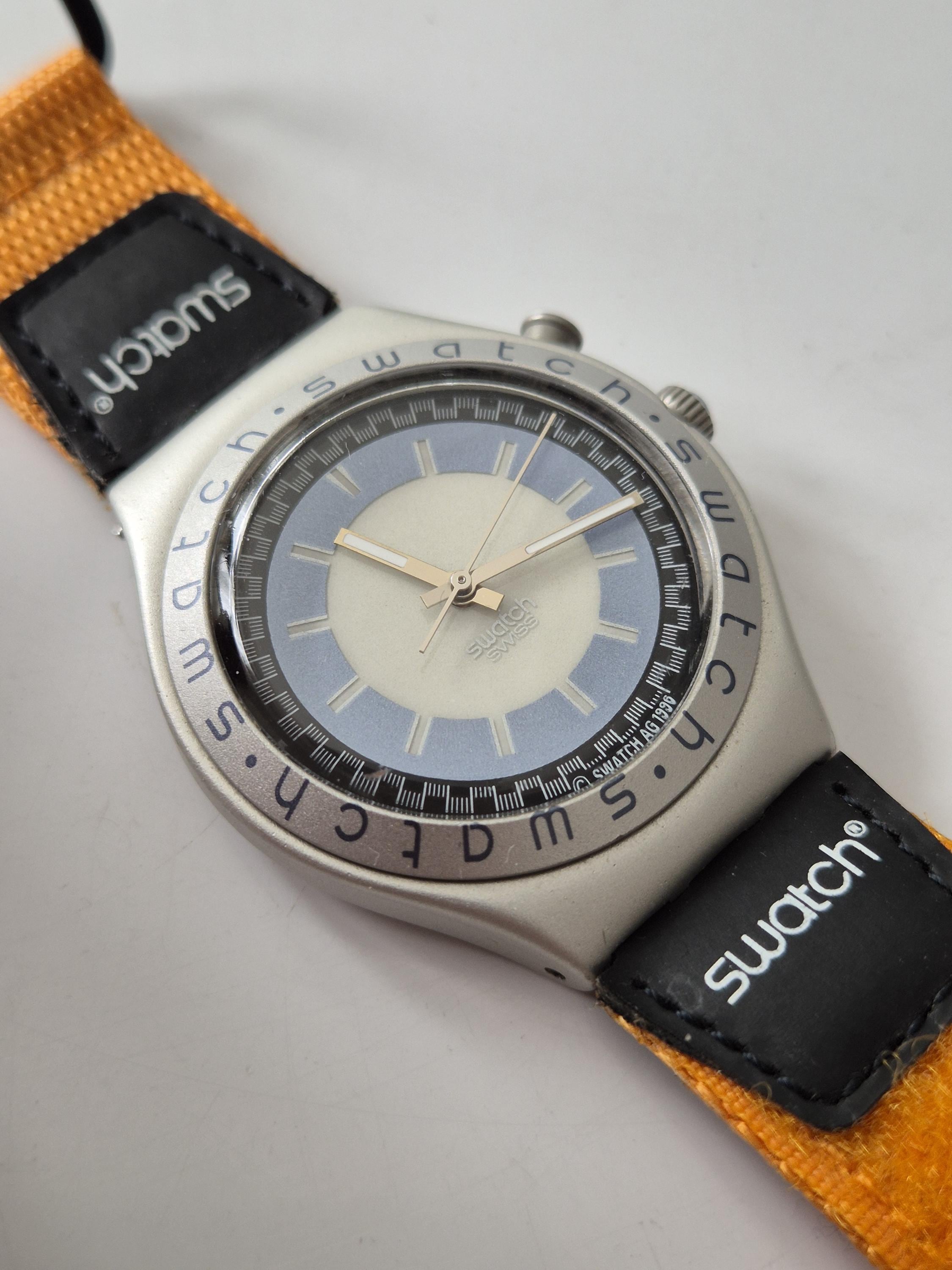 Vintage Swatch Irony ZEBAH YGS9000 – Swiss Made Big Loomi Watch