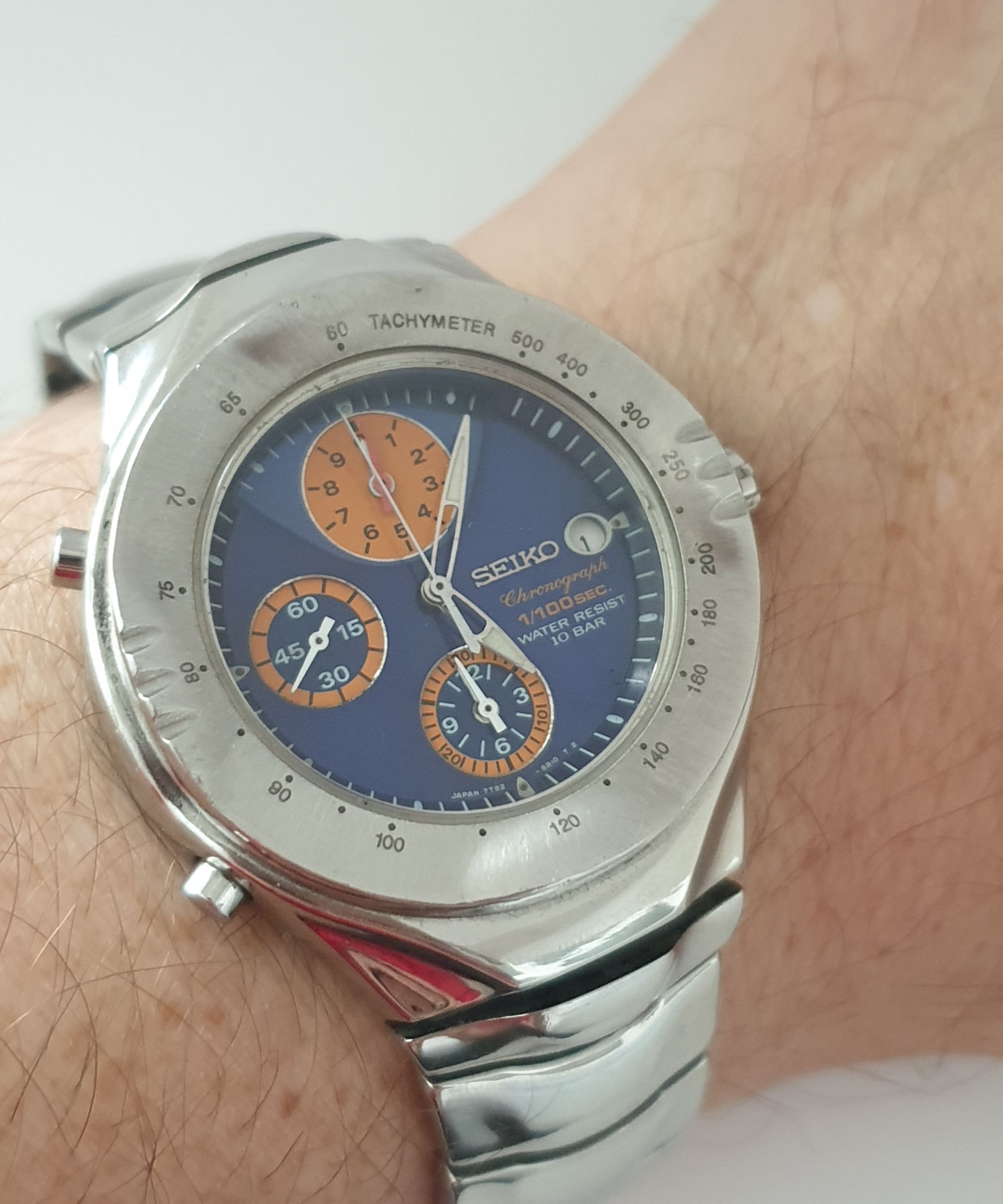 Ultra Rare Seiko Chronograph Macchina Sportiva by Giugiaro