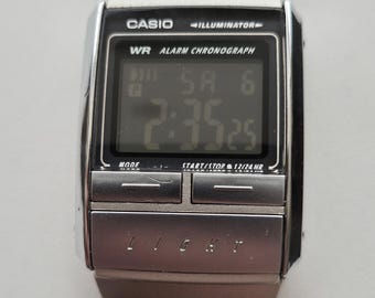 Rare Vintage Casio A 200 Digital LCD Watch, Japan Modul-1604, NOS