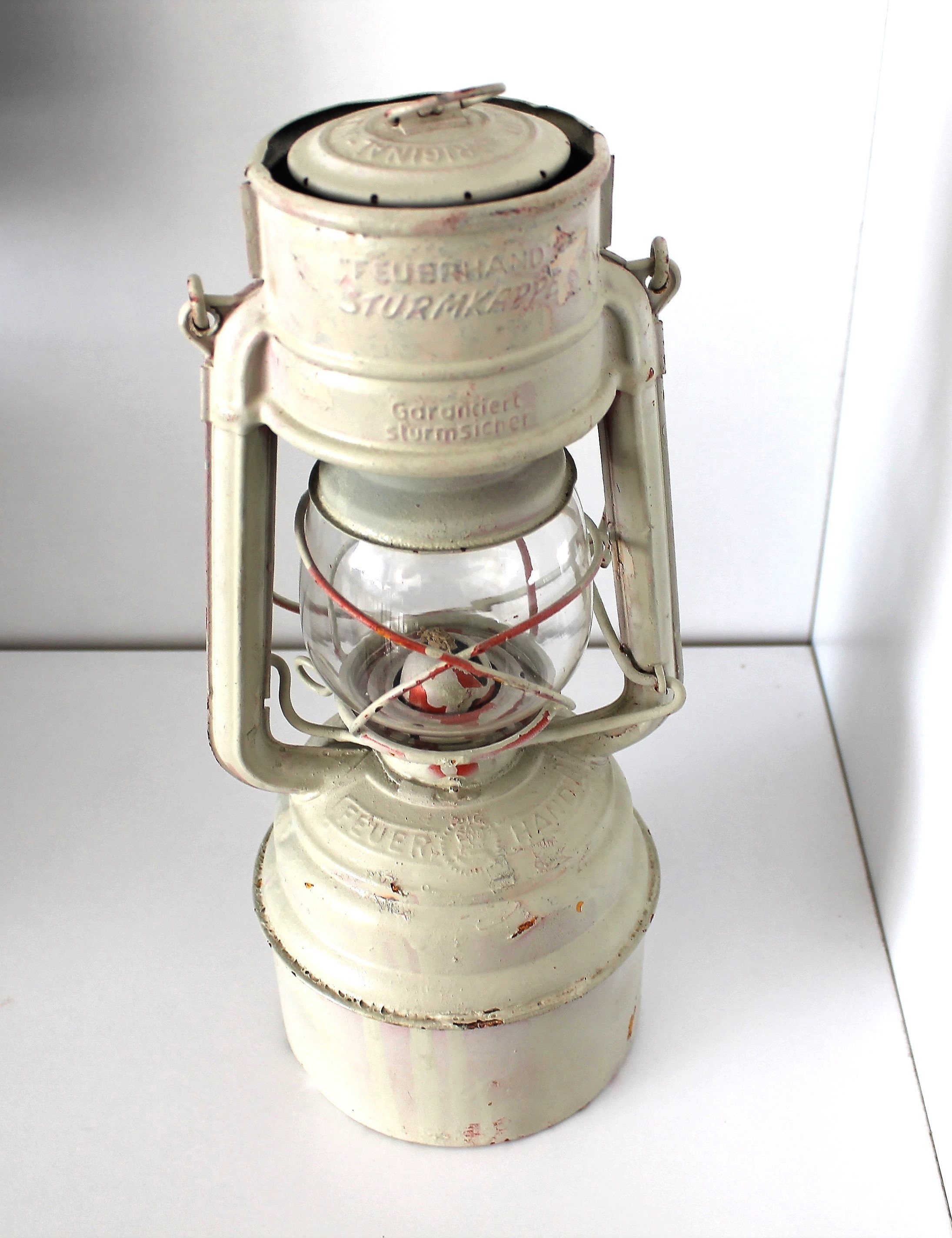 Vintage Feuerhand 276 Oil Lantern Made in Germanykerosene Oil Etsy
