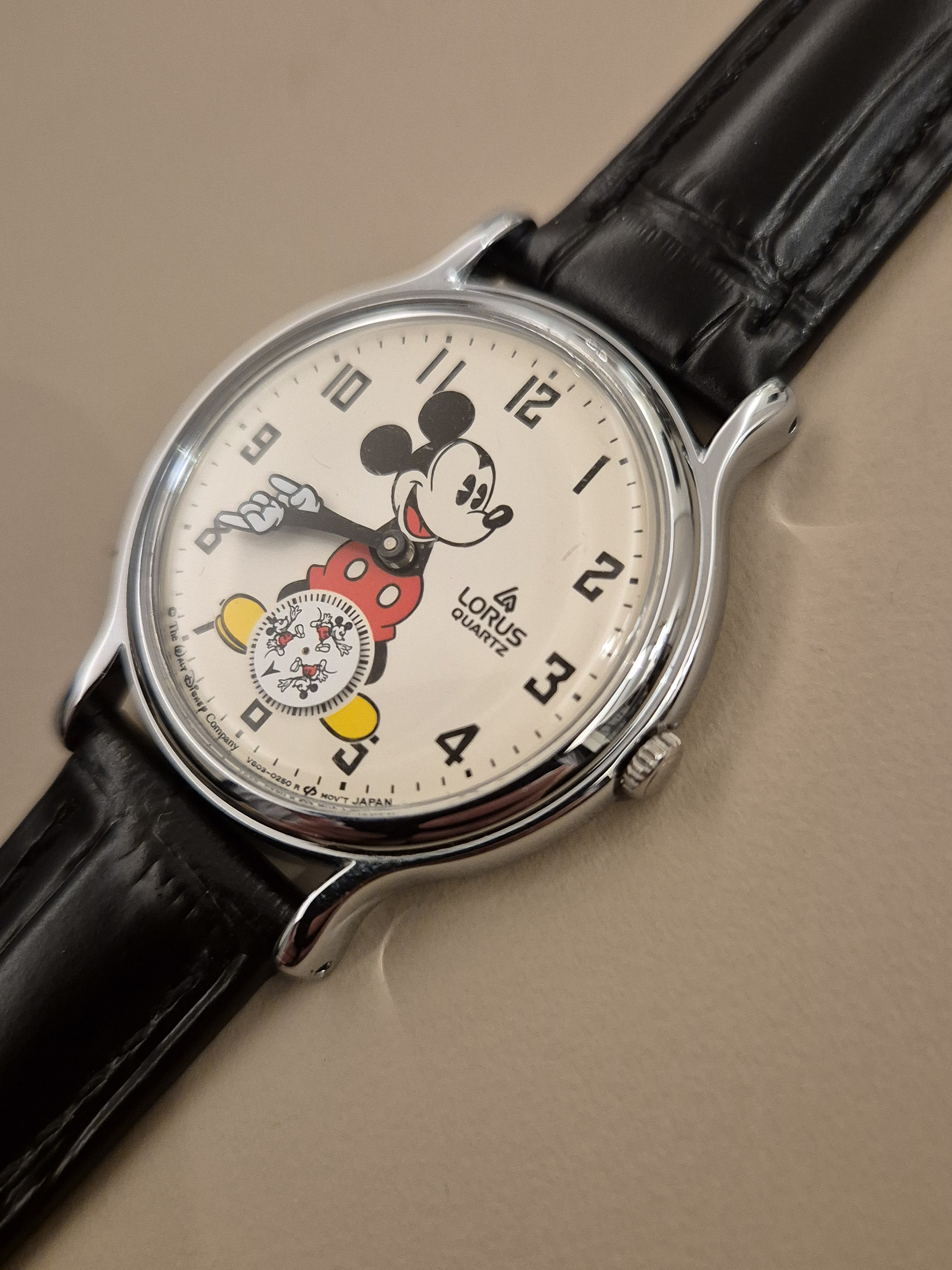 SEIKO LORUS Mickey Mouse ヴィンテージ 稼働品 美品 Vintage Disney Lorus by Seiko Digital Dancing Mickey Mouse