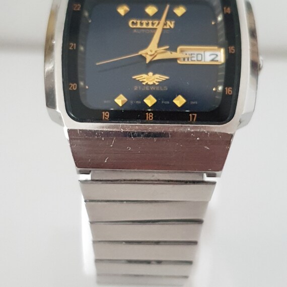 Citizen Eagle 7 Automatic Watch, Rectangular Tank… - image 6