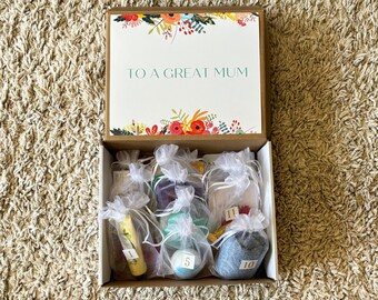 Self Care Gift Box: 14/21 Day Pamper Hamper, Hug in a Box