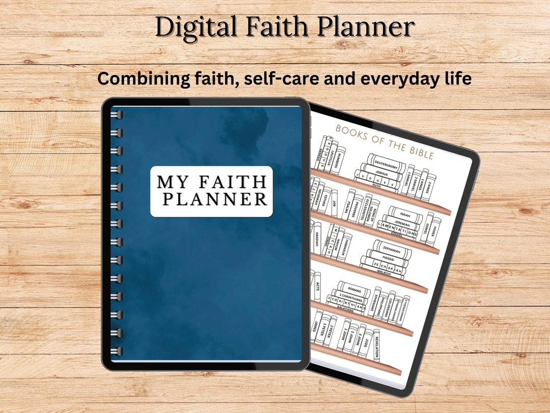Digital Faith Planner, Prayer Journal, Bible Study SOAP, Sermon Notes ...