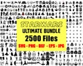 star wars svg, 2500+ starwars svg bundle, star wars png, svg files for cricut, darth vader svg, mandalorian svg, svg for cricut, Layered