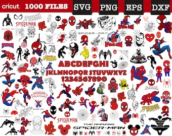 1000+ Spiderman svg, Spiderman png, Baby Spiderman svg, Spiderman svg, Spiderman svg för Cricut, Miles Morales svg, Lagerfiler