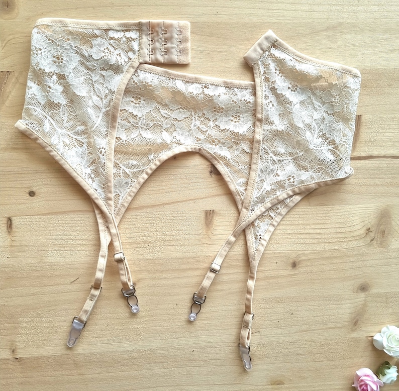 Garter Belt Pattern PDF, High Waist Suspender Belt. Easy Sewing Digital