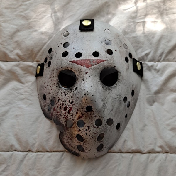 Friday the 13th Jason Voorhees White Custom Thin Lightweight Mask
