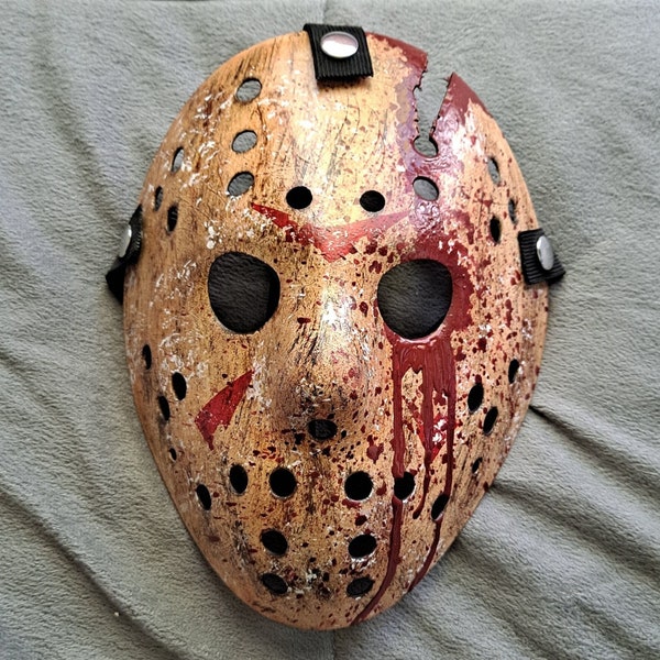 Viernes 13 Jason Voorhees Máscara de cosplay personalizada de alta calidad