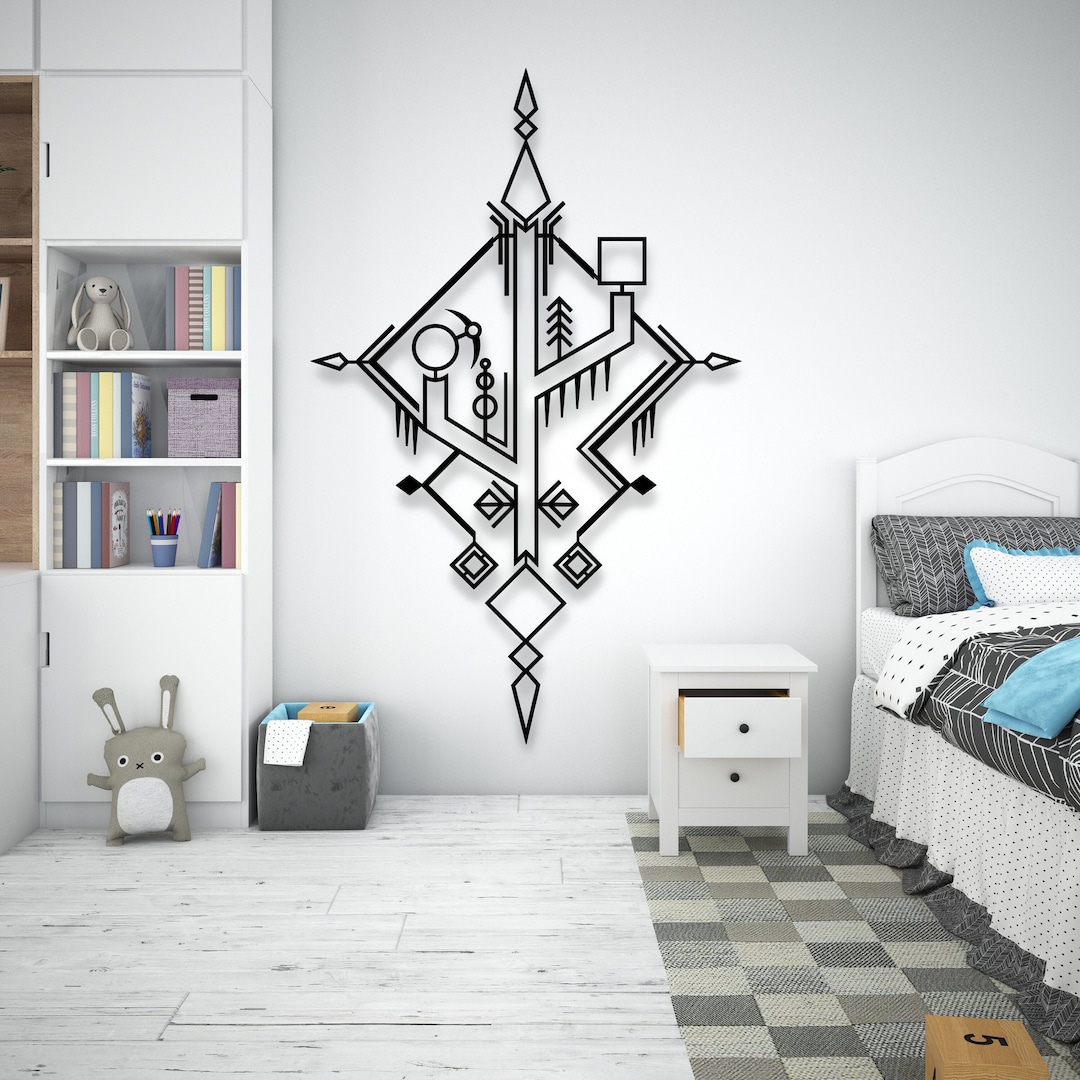 Modern Abstract Wall Decor Metal Wall Art for Room Decoration Gift for