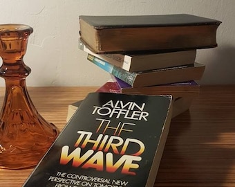 The Third Wave Alvin Toffler 1981 Vintage Book