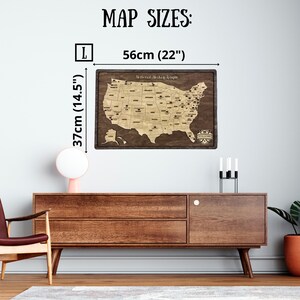 NHL Teams Map, Hockey Map, Hockey Gift For Him, Hockey Teams Map, NHL Hockey Fan Gift For Men, Bucket List, Christmas Gift, Hockey Team Gift image 12