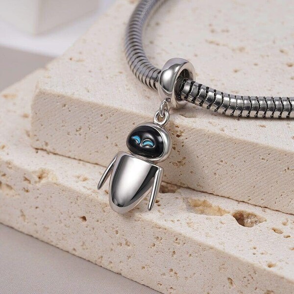 Pandora Robot Charm Etsy