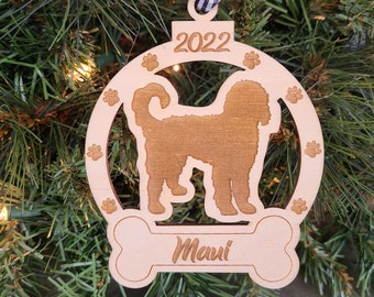 Doodle Dog Ornament - Goldendoodle - Labradoodle - Aussiedoodle - Schafsschmuck - Bernedoodle