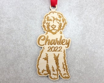 Doodle Dog Ornament - Goldendoodle - Labradoodle - Aussiedoodle - Schafsschmuck - Bernedoodle