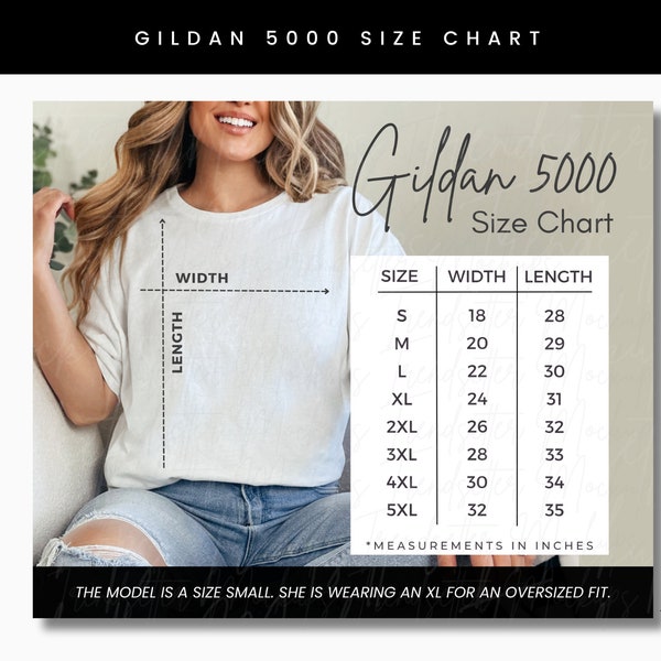 Gildan 5000 Color Chart Gildan Mockup Color Chart Mockup Tshirt Mockup