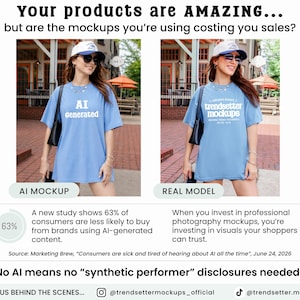 Comfort Colors 1717 Mega Mockup-paket, CC1717 Livsstil & Flat Lay T-shirt-mockups, Riktig modell bild 6