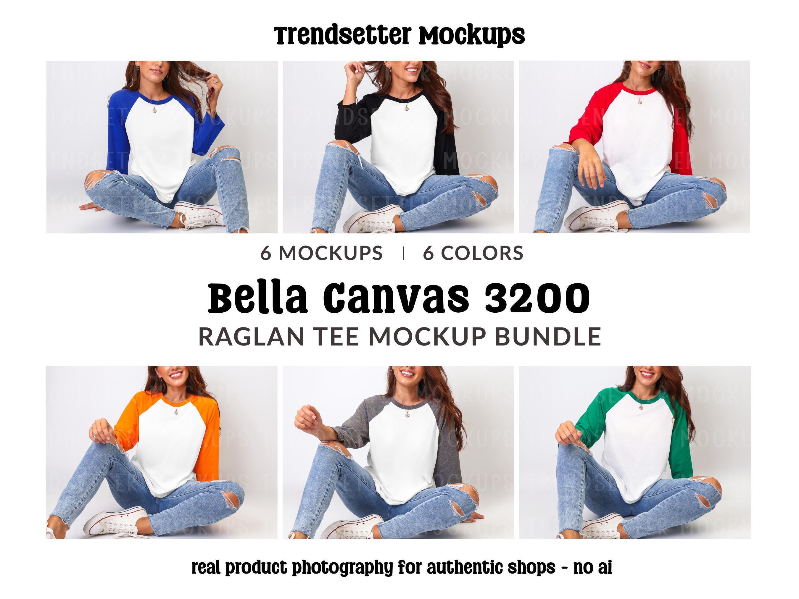 Raglan Tee Mock - Etsy