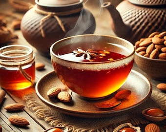 Caramel Almond Black Teas | Loose Leaf Tea | Morning Tea | Tea Gift | Scottish Caramel Toffee