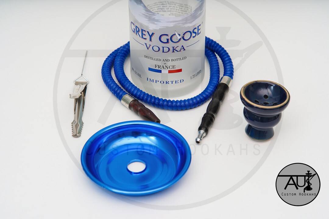 Grey Goose Custom Hand Made Hookah Shisha Etsy