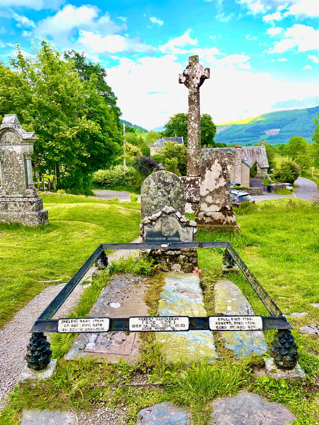 Rob Roy, Grave, Balquhidder, Scotland Etsy