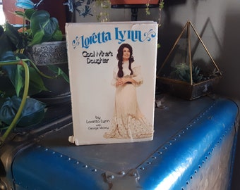 Loretta Lynn Coal Miners Daughter Hardcover/ Vintage Biography
