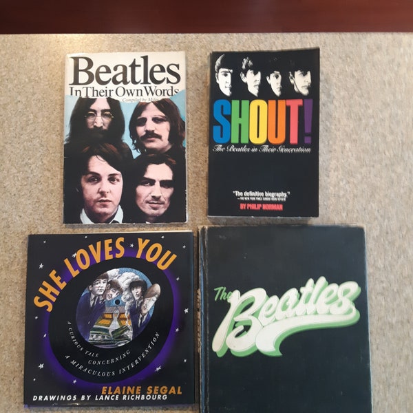 The Beatles Story of John, Paul, George and Ringo/ Beatles In Their Own Words/ Shout Beatles in Their Generation/ She Loves You